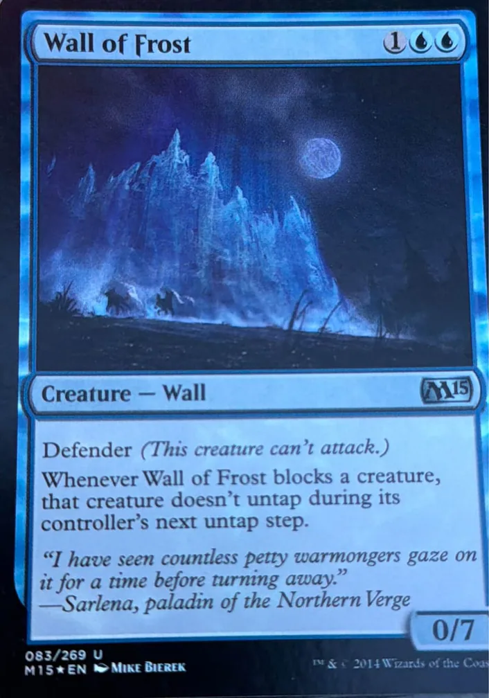 Wall of Frost · Magic 2015 · #083/269