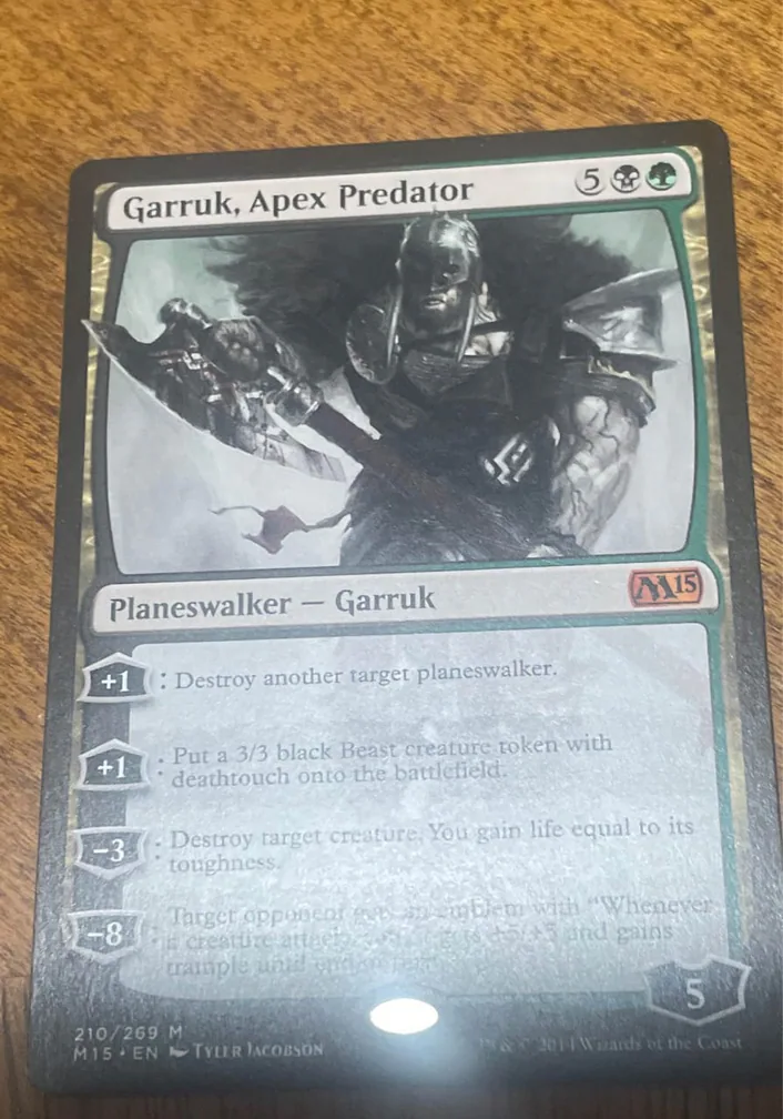 Garruk, Apex Predator · Magic 2015 · #210/269