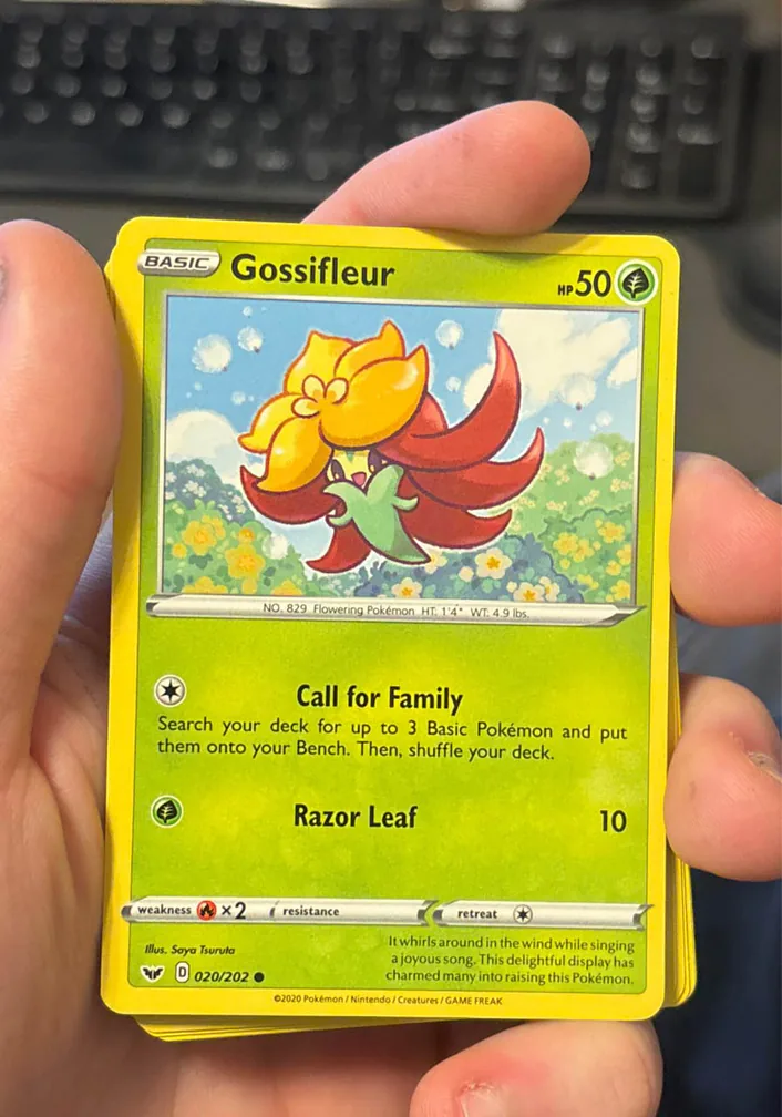 Gossifleur 2020 Pokemon Sword & Shield