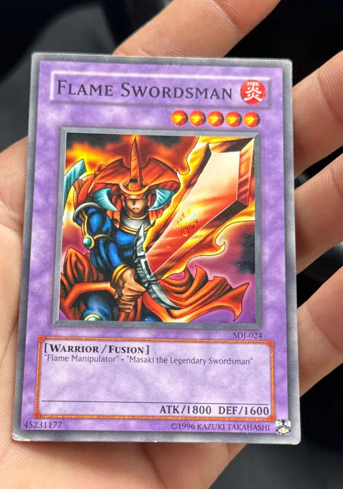 Flame Swordsman · Starter Deck: Yugi · #SDJ-024