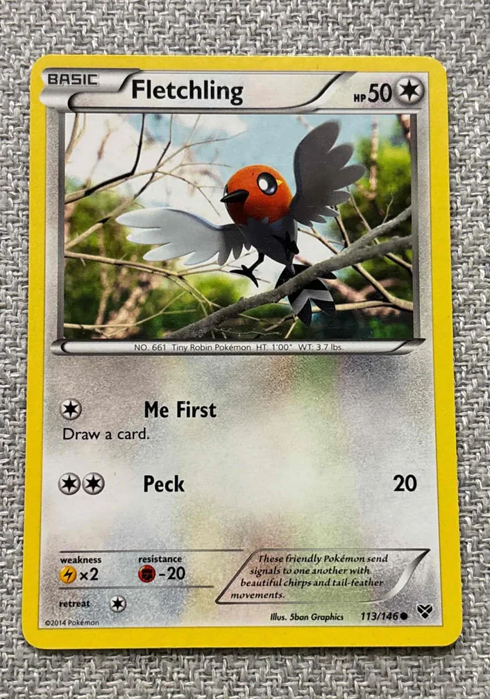 Fletchling 2014 Pokemon XY