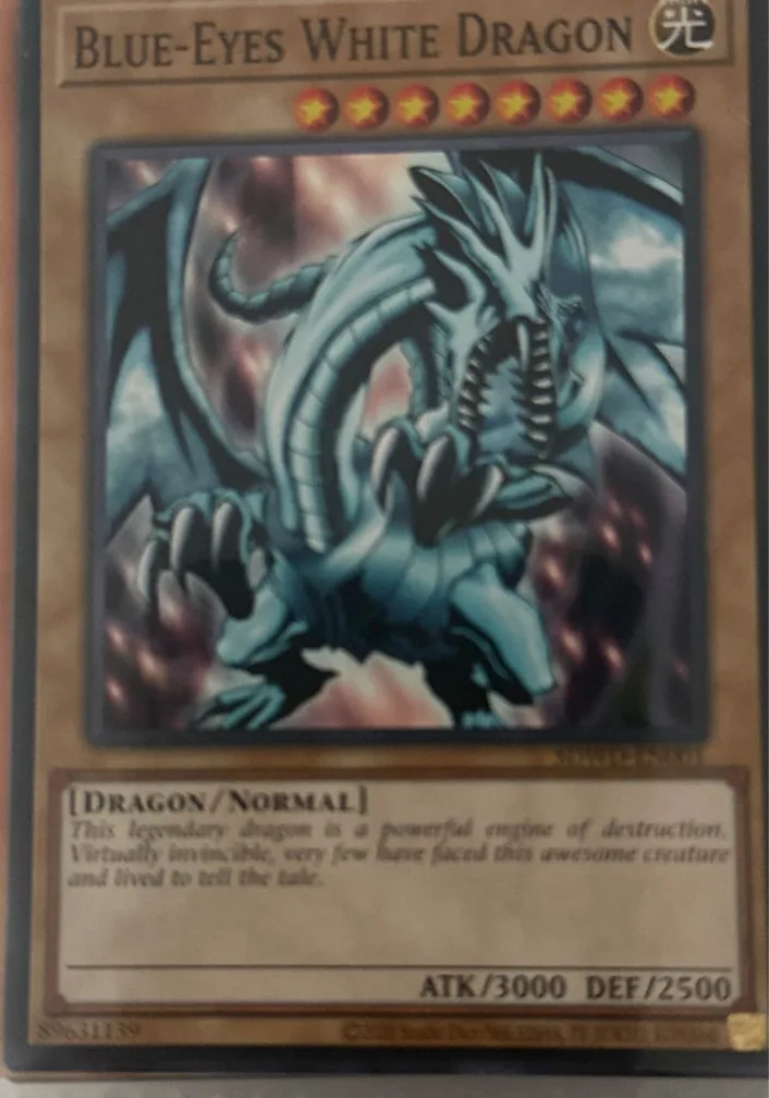 Blue-Eyes White Dragon · Legend of Blue Eyes White Dragon · #LOB-001