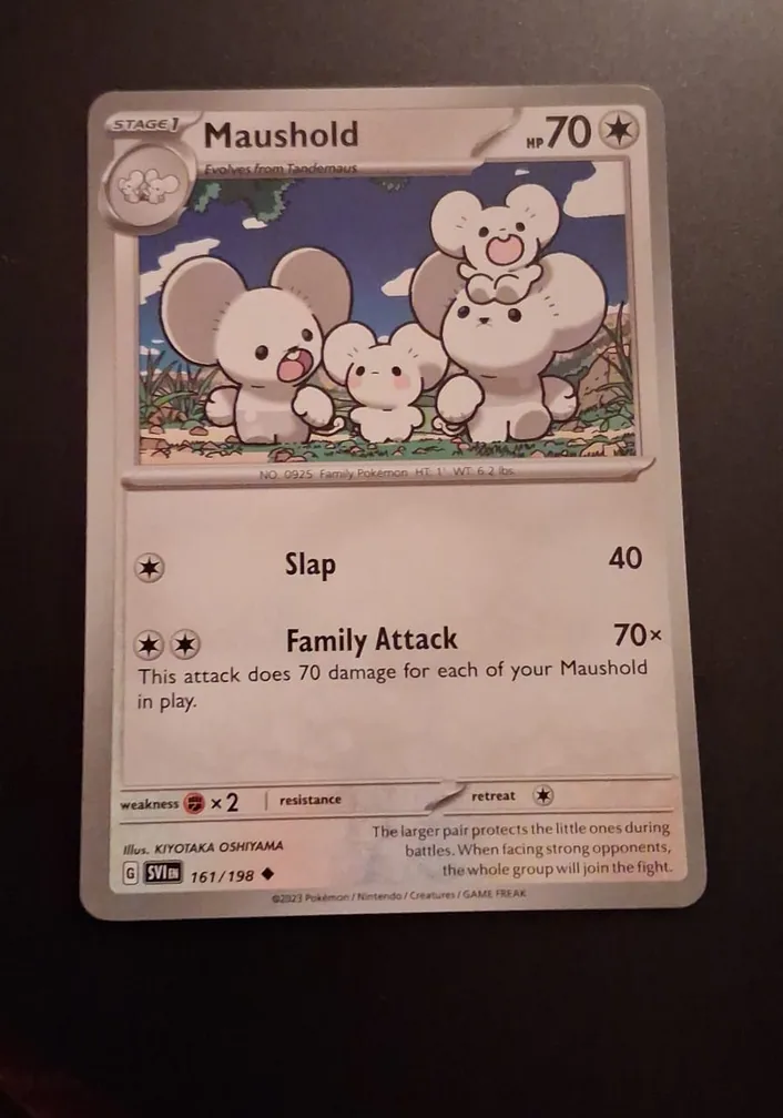Maushold 2023 Pokemon Scarlet & Violet