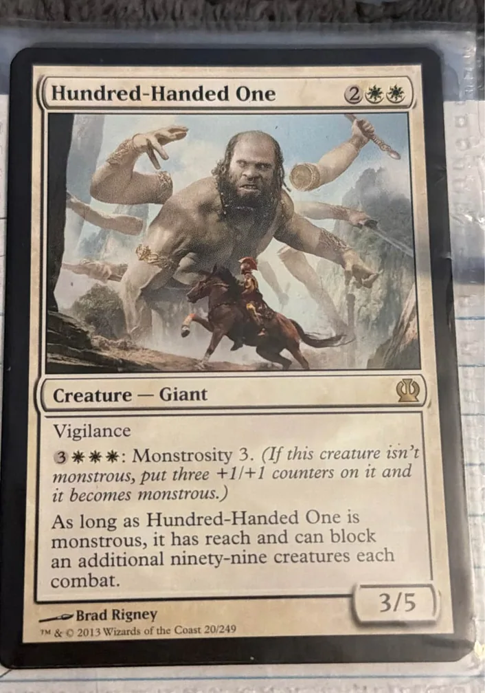 Hundred-Handed One · Theros · #20/249