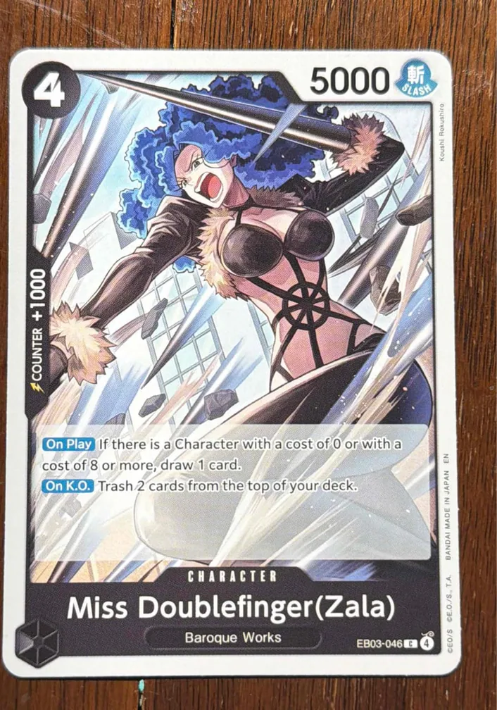 Miss Doublefinger(Zala) · Baroque Works · #EB03-046