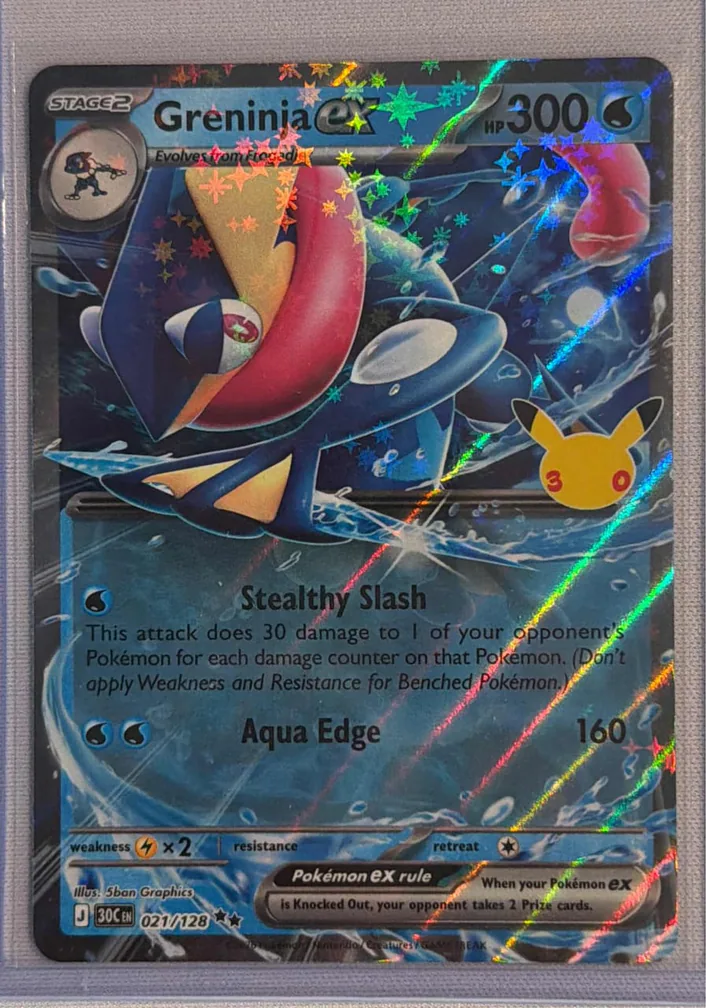 Greninja EX 2016 Pokemon Japanese XY Promos Gym Promotional Card Pack 8