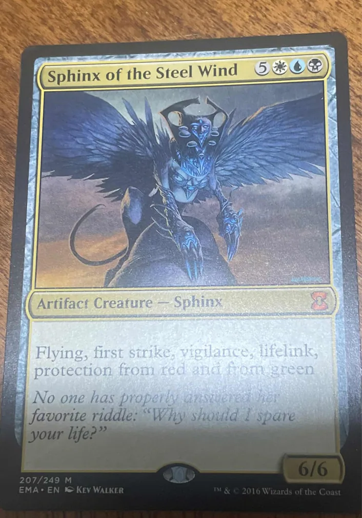 Sphinx of the Steel Wind · EMA · #207/249