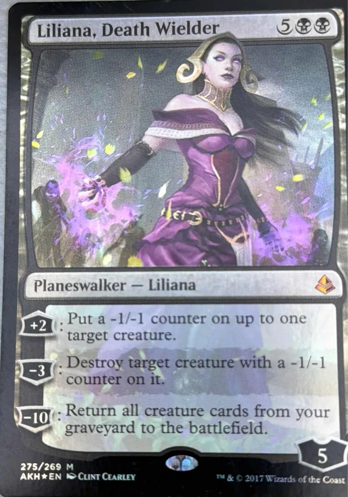 Liliana, Death Wielder · Amonkhet · #275/269