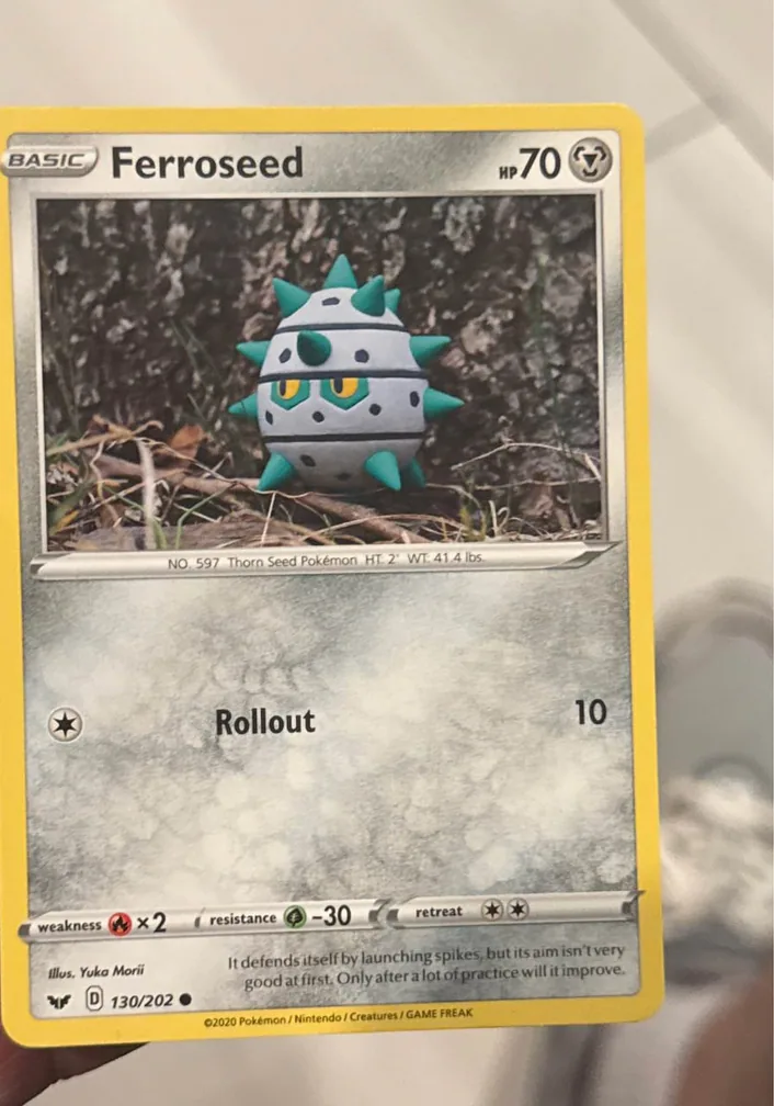 Ferroseed 2020 Pokemon Sword & Shield