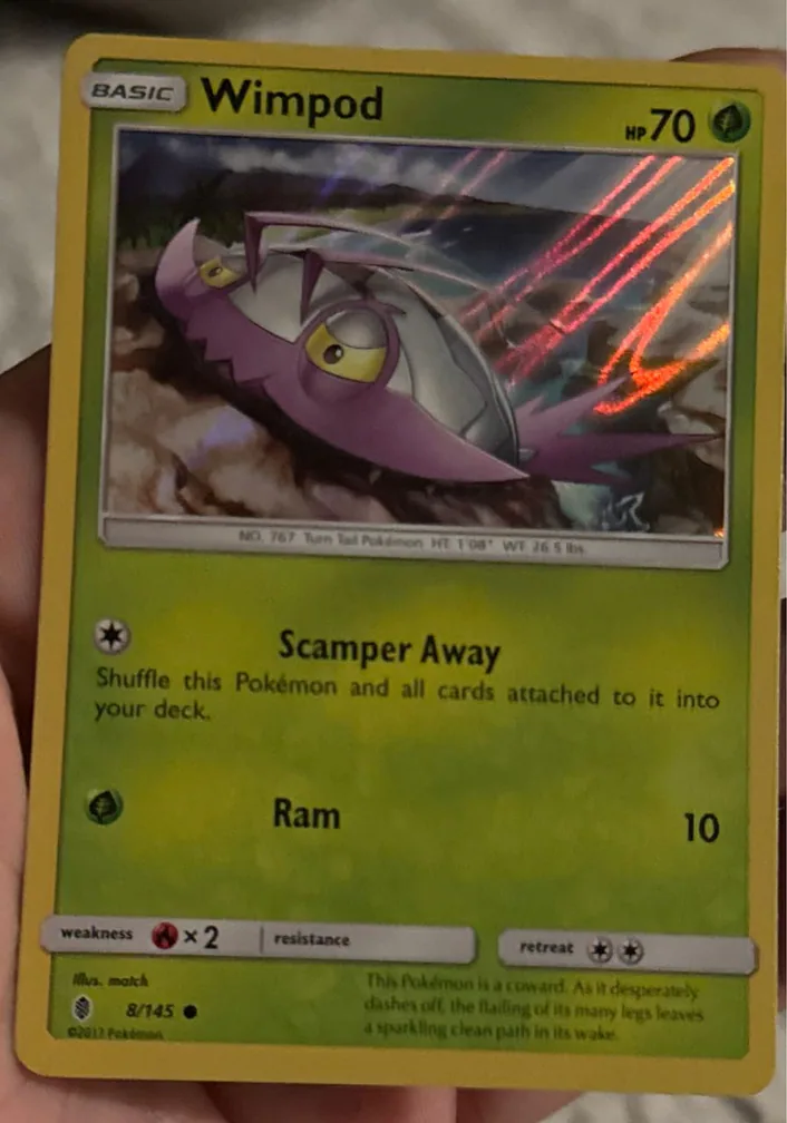 Wimpod 2017 Pokemon Sun & Moon Guardians Rising