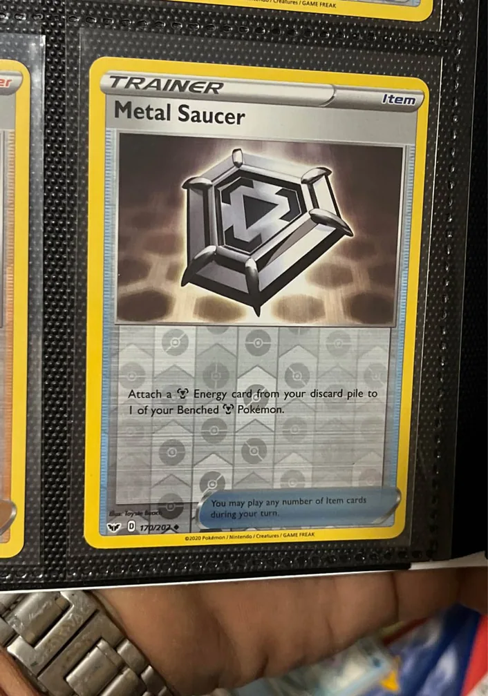 Metal Saucer 2020 Pokemon Sword & Shield
