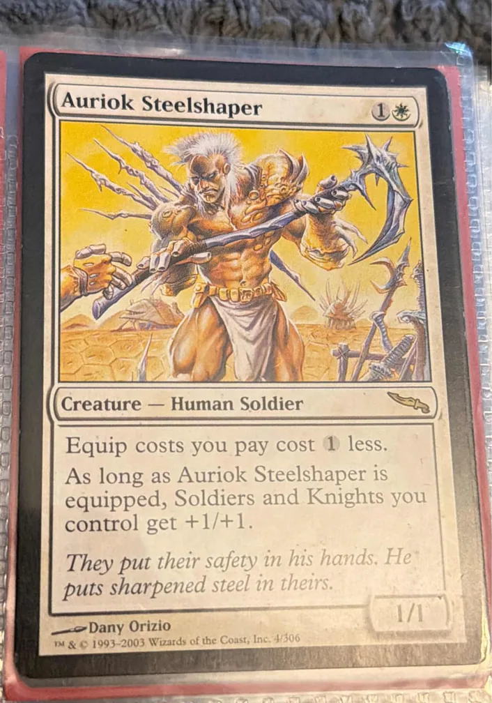 Auriok Steelshaper · Mirrodin · #4/306