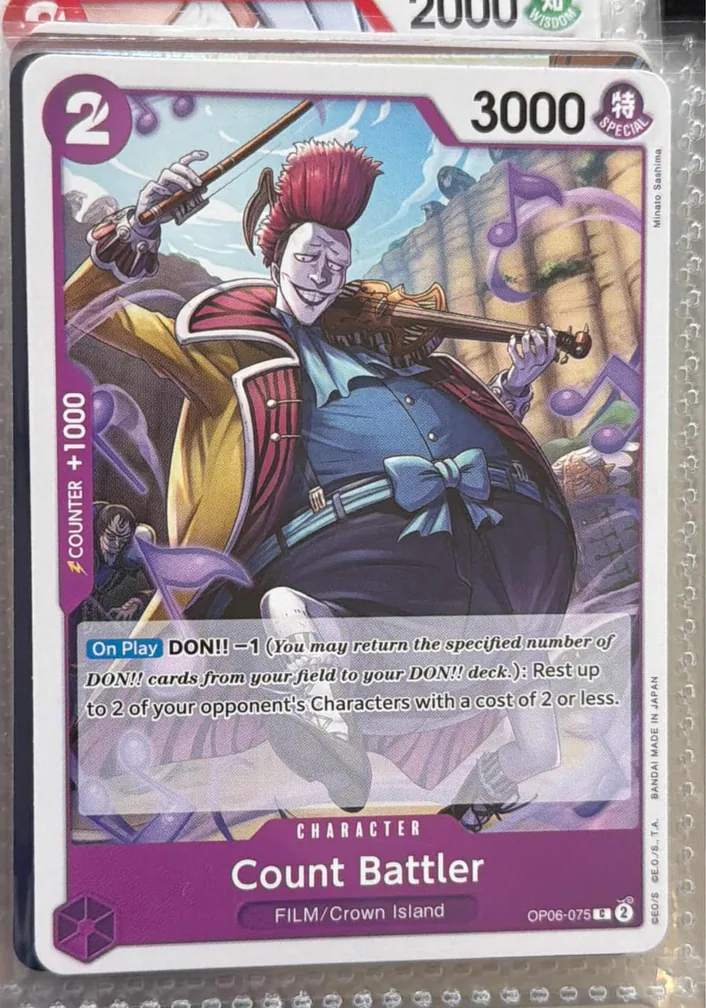 Count Battler · FILM/Crown Island · #OP06-075