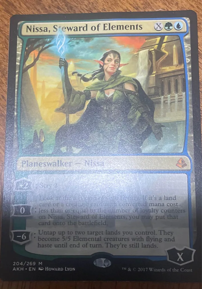 Nissa, Steward of Elements · Amonkhet · #204/269